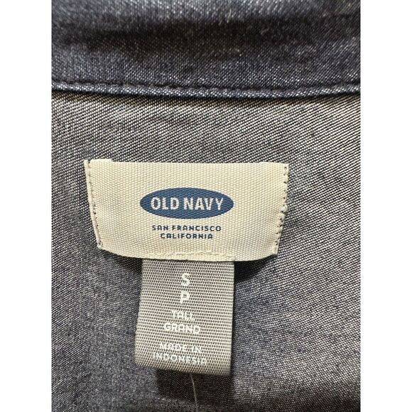 Old Navy NWT Denim Dress Small Tall‎ - Picture 3 of 4